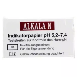 ALKALA N pH-indikatorpapir, 1 stk