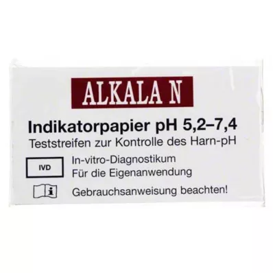 ALKALA N pH-indikatorpapir, 1 stk