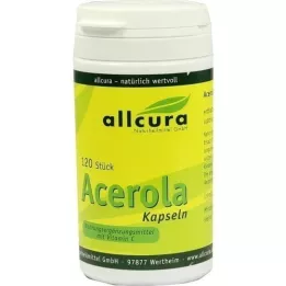ACEROLA KAPSELN naturlig vitamin C, 120 stk