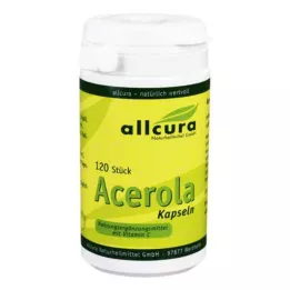 ACEROLA KAPSELN naturlig vitamin C, 120 stk
