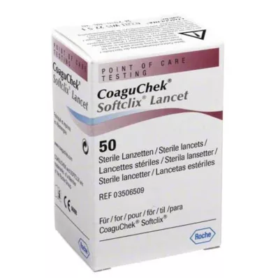 COAGUCHEK Softclix-lansett, 50 stk COAGUCHEK Softclix-lansett, 50 stk