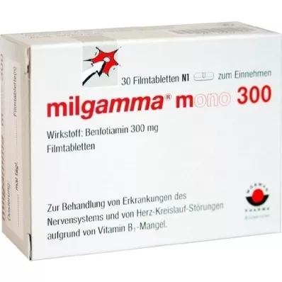 MILGAMMA mono 300 filmdrasjerte tabletter, 30 stk