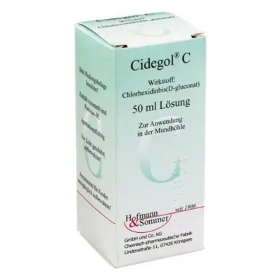 CIDEGOL C-løsning, 50 ml CIDEGOL C-løsning, 50 ml