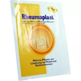 RHEUMAPLAST 4,8 mg plaster med virkestoff, 2 stk
