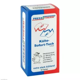 PRESSOTHERM Kald øyeblikkelig avtørking, 10 stk