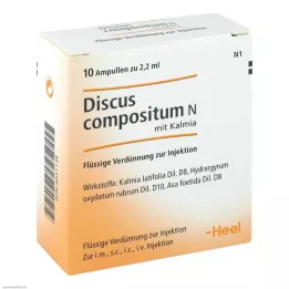 DISCUS compositum N med Kalmia-ampuller, 10 stk