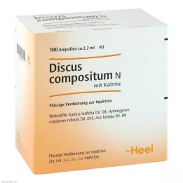 DISCUS compositum N med Kalmia-ampuller, 100 stk