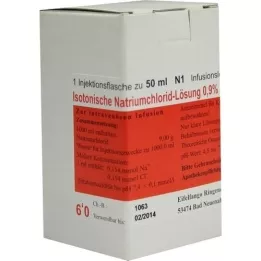 ISOTONISCHE NaCl-oppløsning 0,9 % Eifelfango, 50 ml