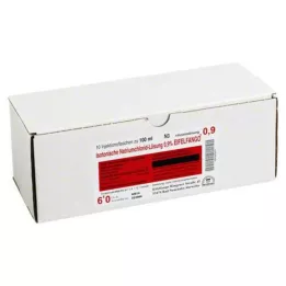 ISOTONISCHE NaCl-oppløsning 0,9 % Eifelfango, 10X100 ml