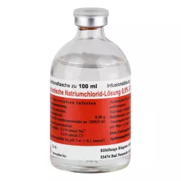 ISOTONISCHE NaCl-oppløsning 0,9 % Eifelfango, 20X100 ml
