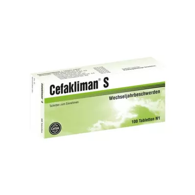 CEFAKLIMAN S-tabletter, 100 stk CEFAKLIMAN S-tabletter, 100 stk