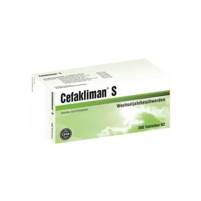 CEFAKLIMAN S-tabletter, 200 stk CEFAKLIMAN S-tabletter, 200 stk
