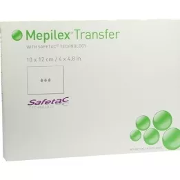 MEPILEX Overføringsskumbandasje 10x12 cm steril, 5 stk