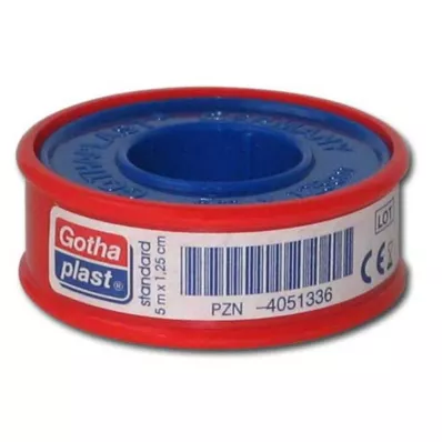 GOTHAPLAST Stativ for oppklebing av gips. 1,25 cmx5 m, 1 stk
