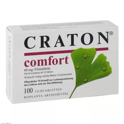 CRATON Comfort filmdrasjerte tabletter, 100 stk CRATON Comfort filmdrasjerte tabletter, 100 stk