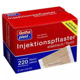 GOTHAPLAST Injeksjonsplugger 2x6 cm, 220 stk