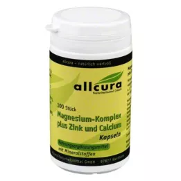 MAGNESIUM KOMPLEX m.Zinc+Calcium Kapsler, 100 kapsler