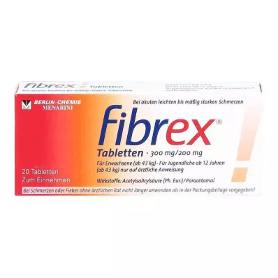 FIBREX Tabletter, 20 stk FIBREX Tabletter, 20 stk