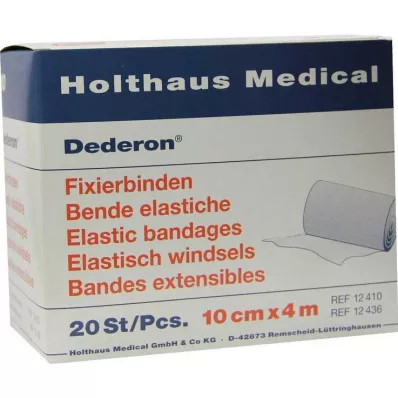 DEDERON Fikseringsbandasjer 10 cmx4 m, 20 stk DEDERON Fikseringsbandasjer 10 cmx4 m, 20 stk
