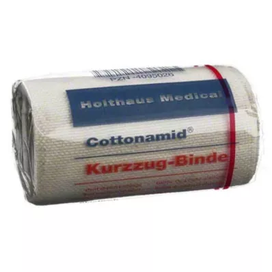 COTTONAMID elastisk kort strekkbandasje 8 cm x 5 m, 1 stk