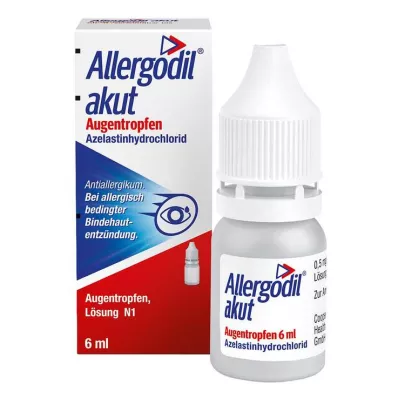 ALLERGODIL akutte øyedråper, 6 ml ALLERGODIL akutte øyedråper, 6 ml