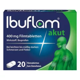 IBUFLAM akutt 400 mg filmdrasjerte tabletter, 20 stk