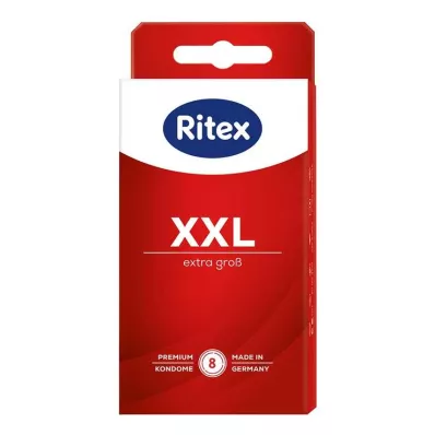 RITEX XXL Kondomer, 8 stk RITEX XXL Kondomer, 8 stk