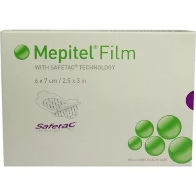 MEPITEL Filmfolieforbinding 6x7 cm, 10 stk