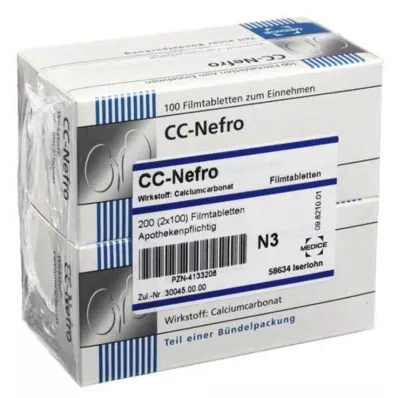 CC-NEFRO Filmdrasjerte tabletter, 200 stk