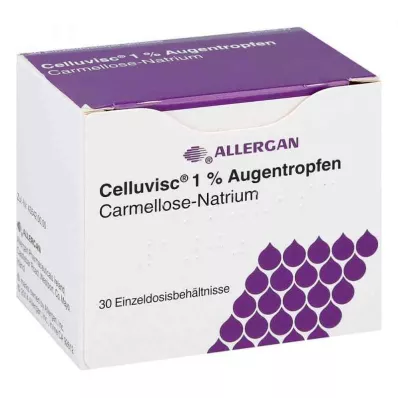 CELLUVISC 1 % øyedråper, 30 x 0,4 ml CELLUVISC 1 % øyedråper, 30 x 0,4 ml