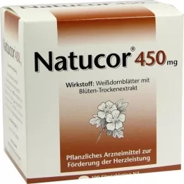 NATUCOR 450 mg filmdrasjerte tabletter, 100 stk