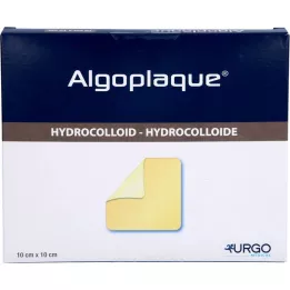 ALGOPLAQUE 10x10 cm fleksibel hydrokolloid bandasje, 10 stk