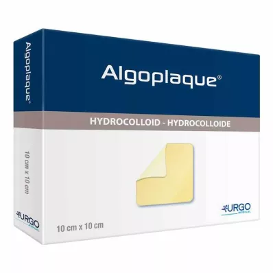ALGOPLAQUE 10x10 cm fleksibel hydrokolloid bandasje, 10 stk ALGOPLAQUE 10x10 cm fleksibel hydrokolloid bandasje, 10 stk