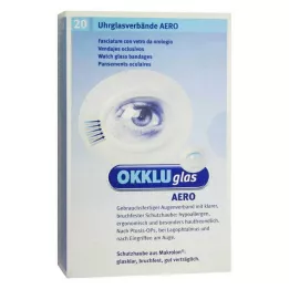 OKKLUGLAS Aero urglassdressing, 20 stk
