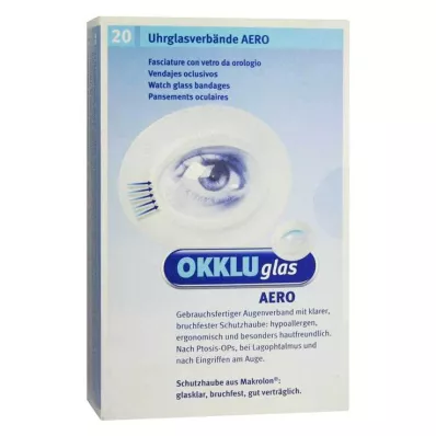 OKKLUGLAS Aero urglassdressing, 20 stk