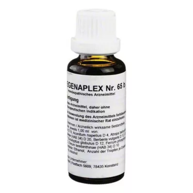 REGENAPLEX No.65 b dråper, 30 ml