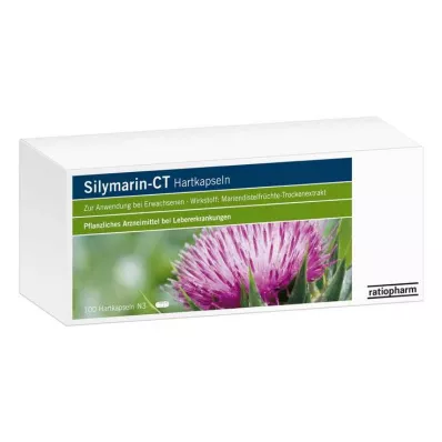 SILYMARIN-CT Harde kapsler, 100 stk SILYMARIN-CT Harde kapsler, 100 stk