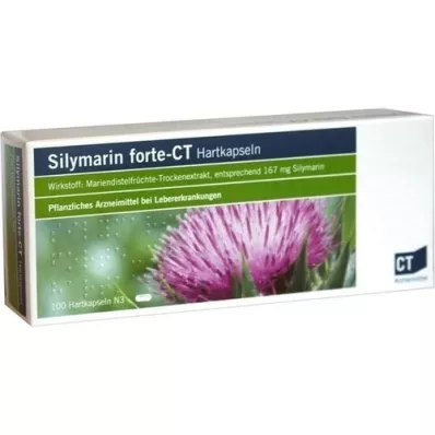 SILYMARIN forte-CT harde kapsler, 100 stk