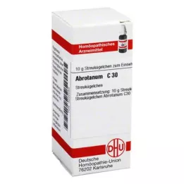 ABROTANUM C 30 globuler, 10 g