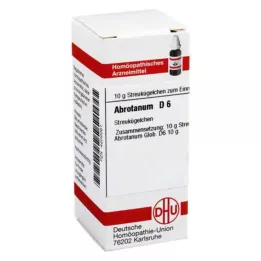 ABROTANUM D 6 globuli, 10 g