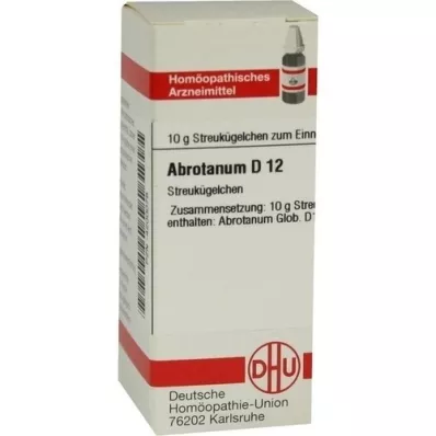 ABROTANUM D 12 globuler, 10 g