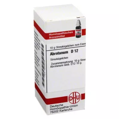 ABROTANUM D 12 globuler, 10 g
