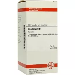 ABROTANUM D 4 tabletter, 200 stk