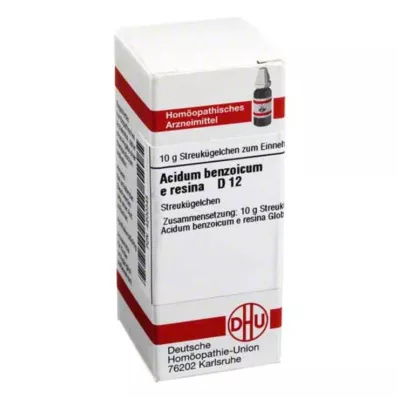 ACIDUM BENZOICUM E Resina D 12 kuler, 10 g