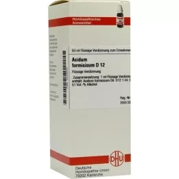 ACIDUM FORMICICUM D 12 Fortynning, 50 ml