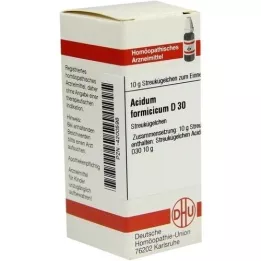 ACIDUM FORMICICUM D 30 globuler, 10 g