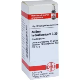 ACIDUM HYDROFLUORICUM C 30 globuler, 10 g