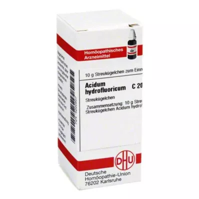 ACIDUM HYDROFLUORICUM C 200 globuler, 10 g ACIDUM HYDROFLUORICUM C 200 globuler, 10 g