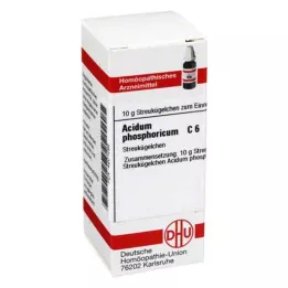 ACIDUM PHOSPHORICUM C 6 globuli, 10 g