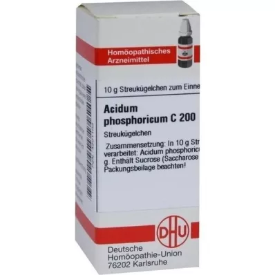 ACIDUM PHOSPHORICUM C 200 globuler, 10 g